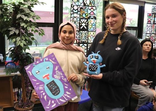 Onondaga High School Ceramics Students Bring Fourth-graders’ Imagination to Life