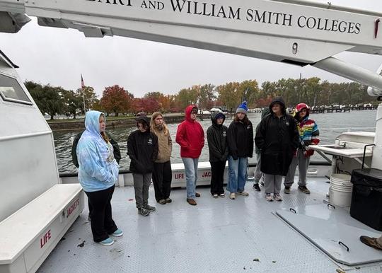 Environmental Club Participates in Science on Seneca