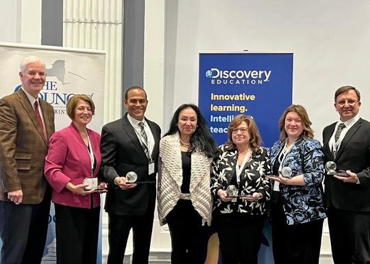 OCS Superintendent Recognized with State Leadership Award
