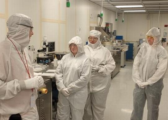 OCS Physics Students Visit Cornell University’s Center for Nanofabrication