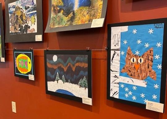 OCS Students Selected for Baltimore Woods Student Art Exhibition