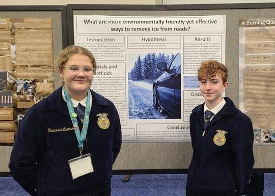 Two OCS Students Selected for National FFA Band